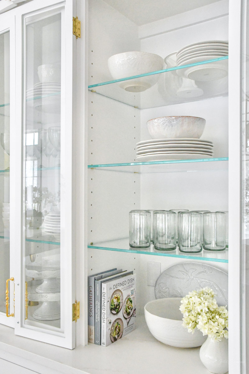 New home kitchen reveal cabinets