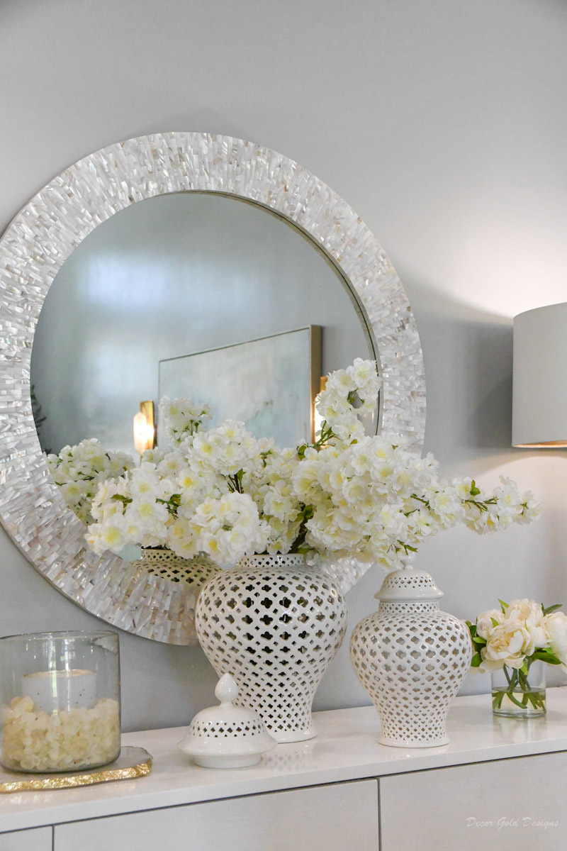 New dining room reveal beautiful accessories