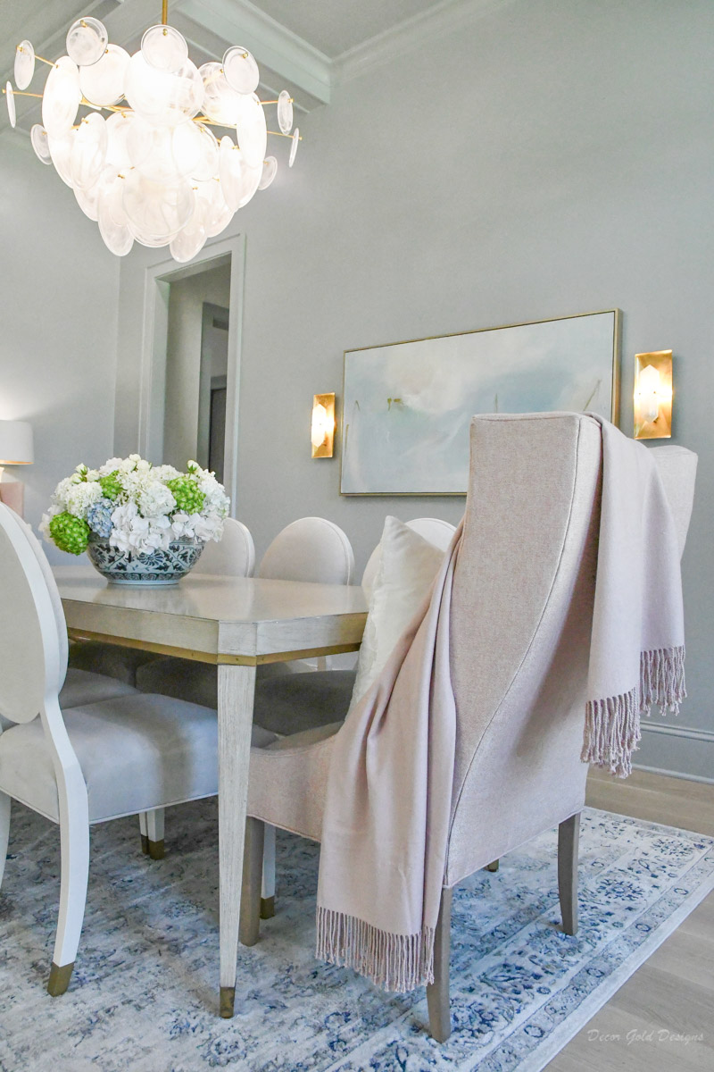 New dining room reveal beautiful furnishings