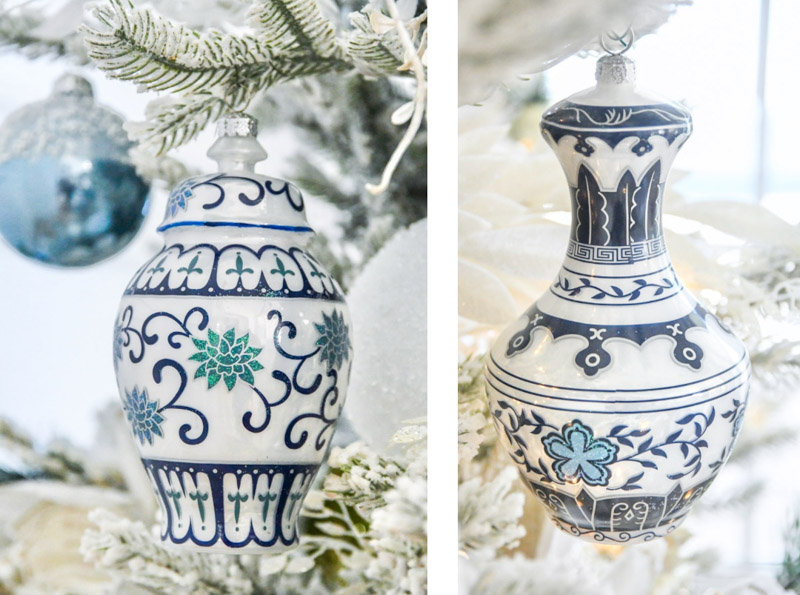 Timeless blue Christmas tree