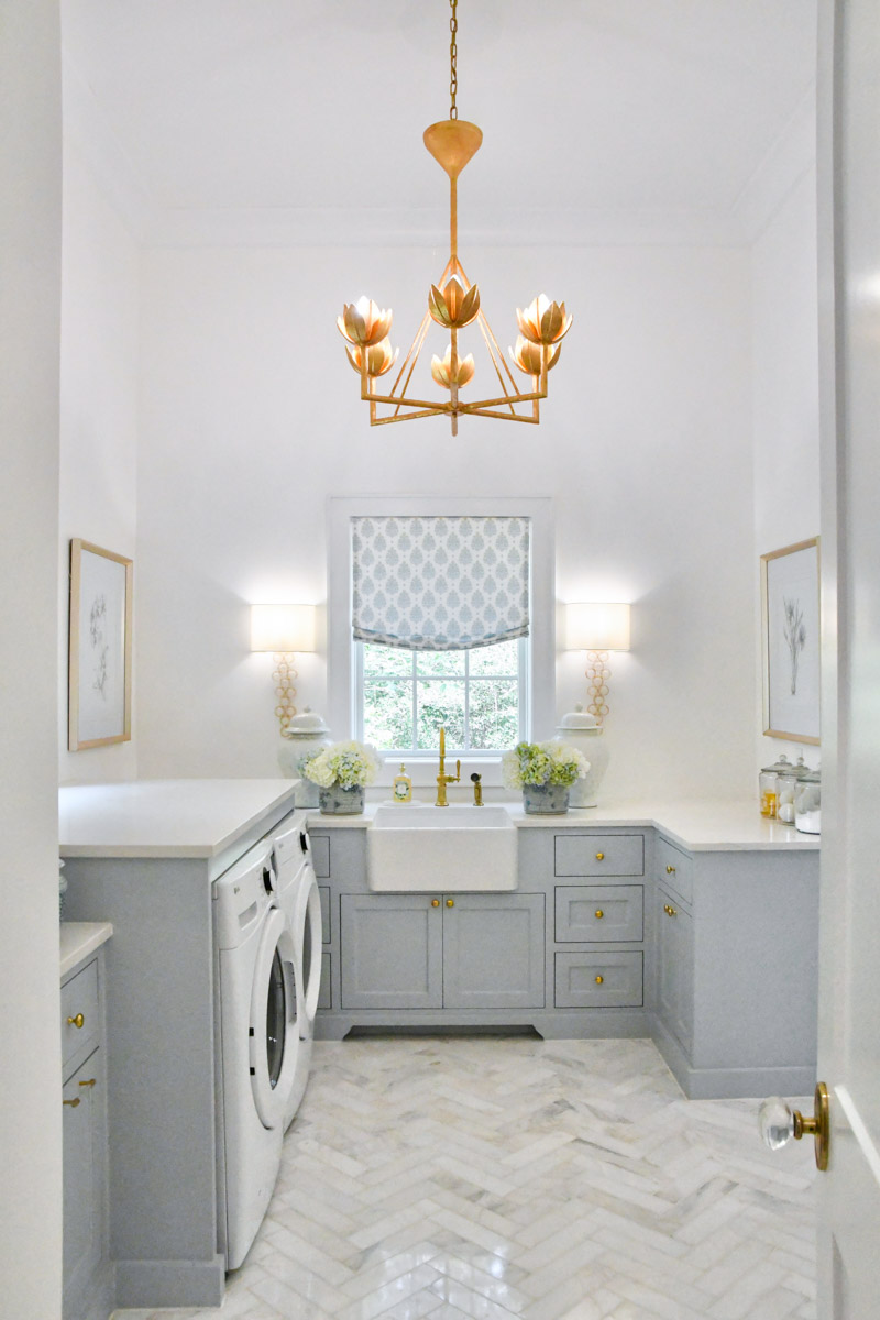 Beautiful bright utility room reveal