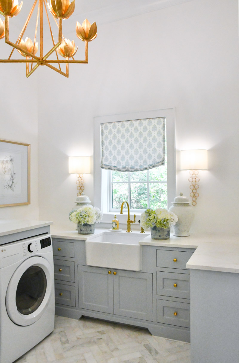 Beautiful bright utility room reveal