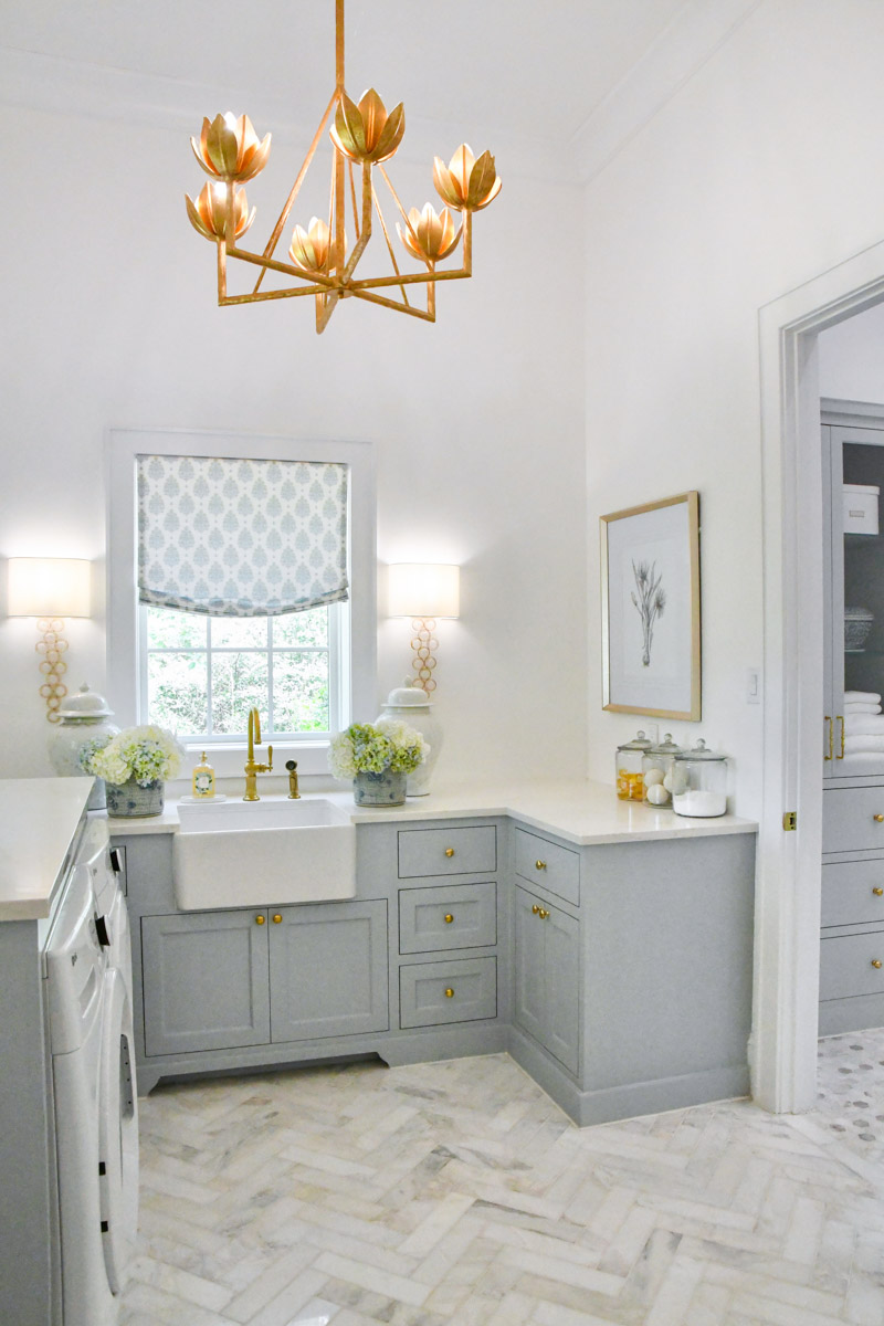 Beautiful bright utility room reveal