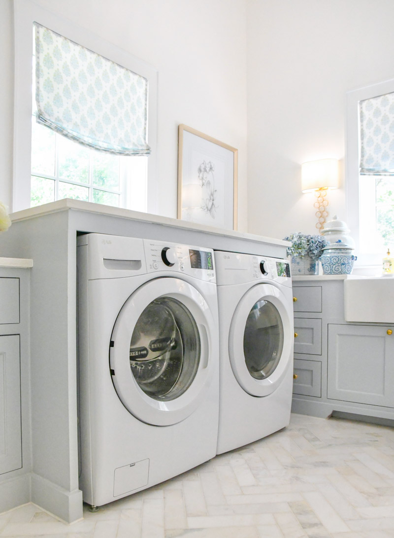 Beautiful bright utility room reveal
