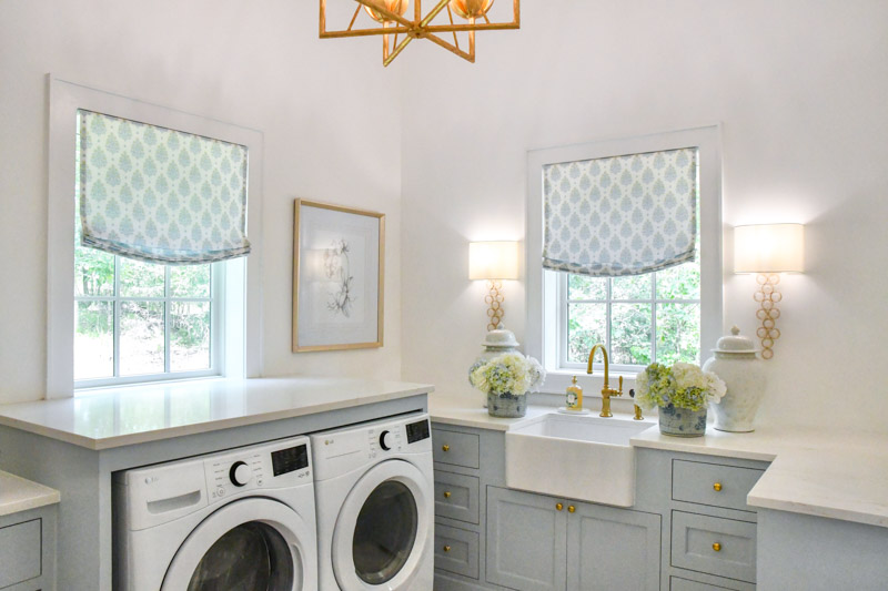 Beautiful bright utility room reveal