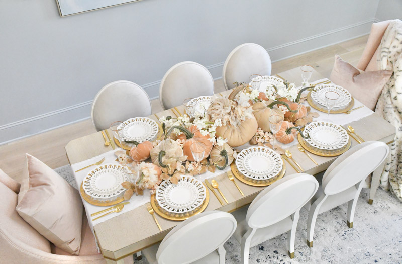 fall dining room table