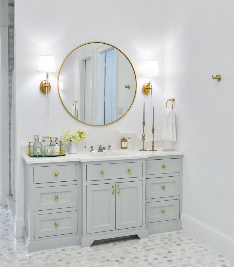 new home primary bathroom vanity