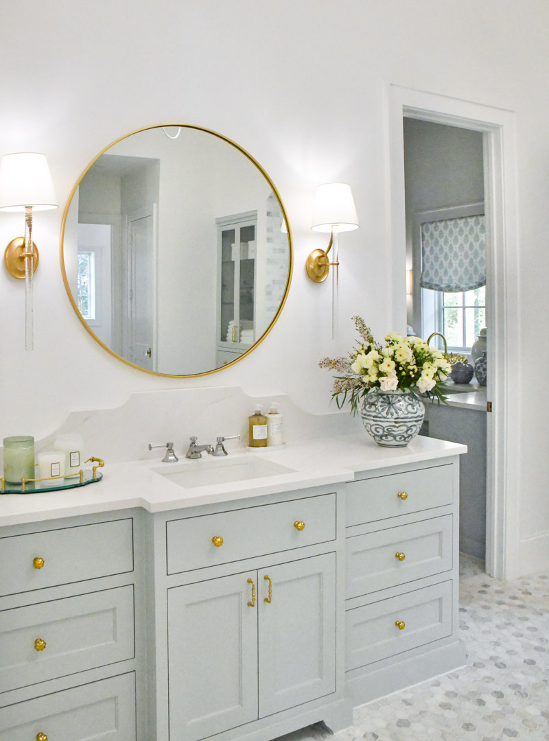 new home primary bathroom vanity 