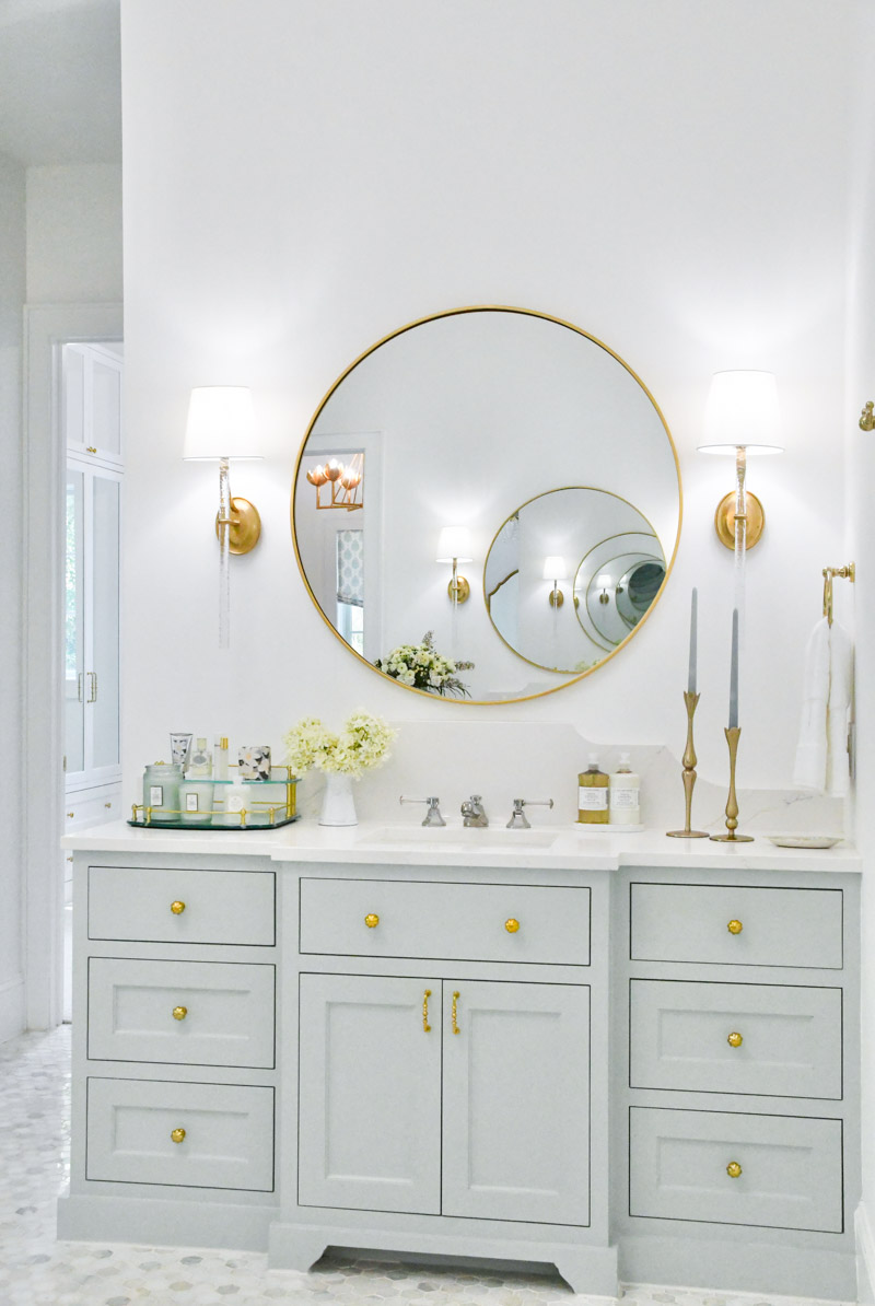 new home primary bathroom vanity 