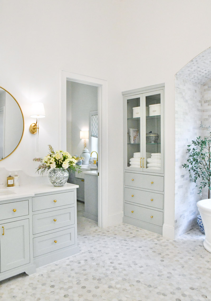 new home primary bathroom built-ins